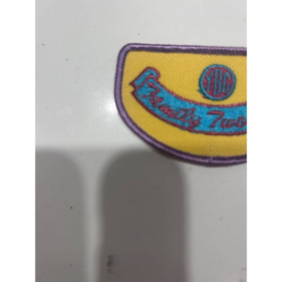 YBC Family Twosome Youth Bowling Council Yellow Bowling Patch - Picture 5 of 7